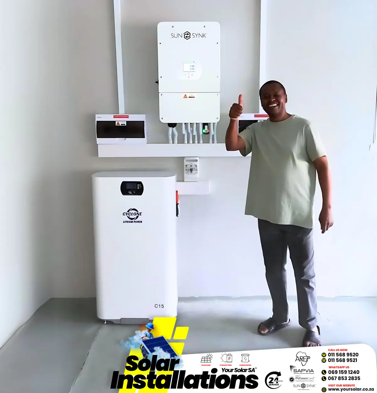 Your Solar SA finished installation 10